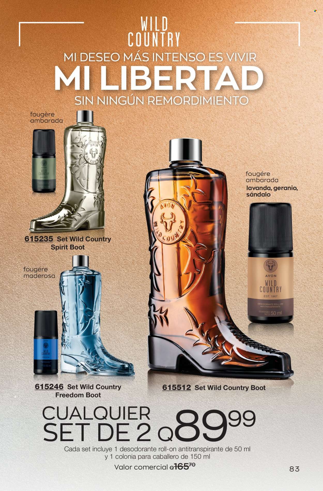 Catálogo Avon. Página 83