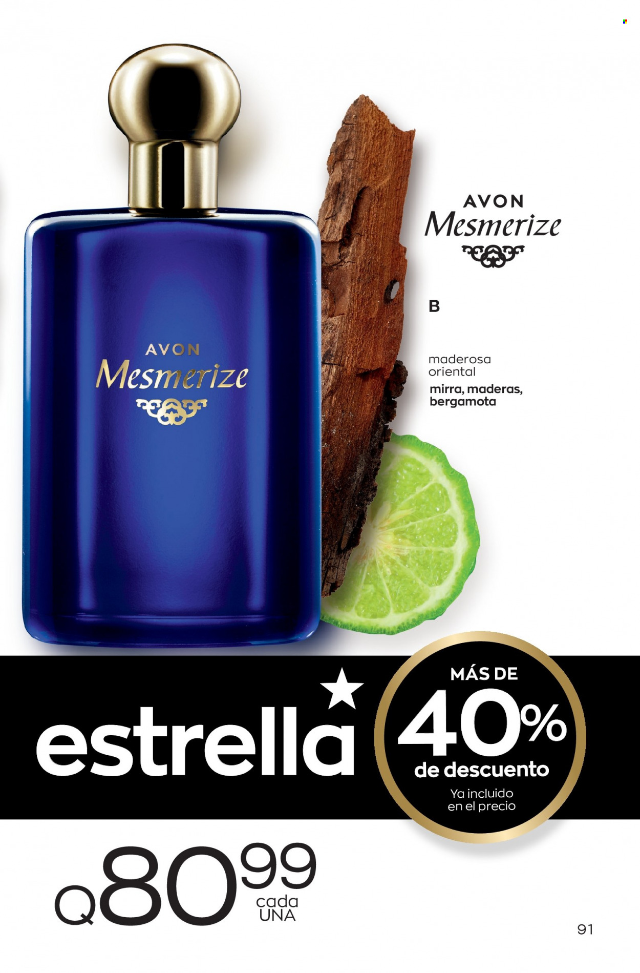 Catálogo Avon. Página 91
