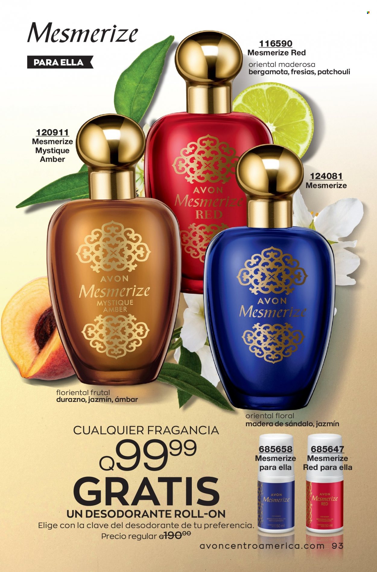 Catálogo Avon. Página 93