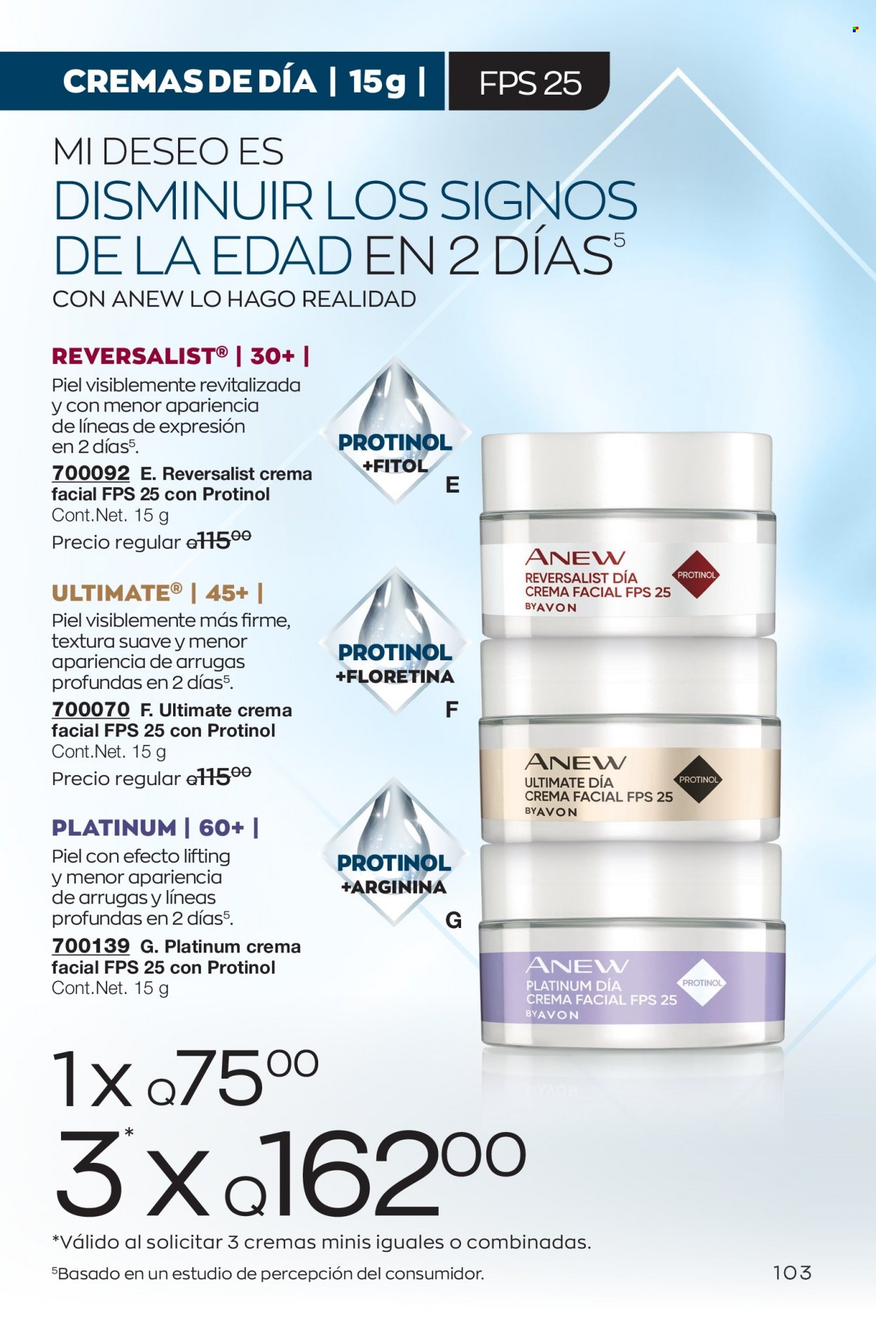Catálogo Avon. Página 103