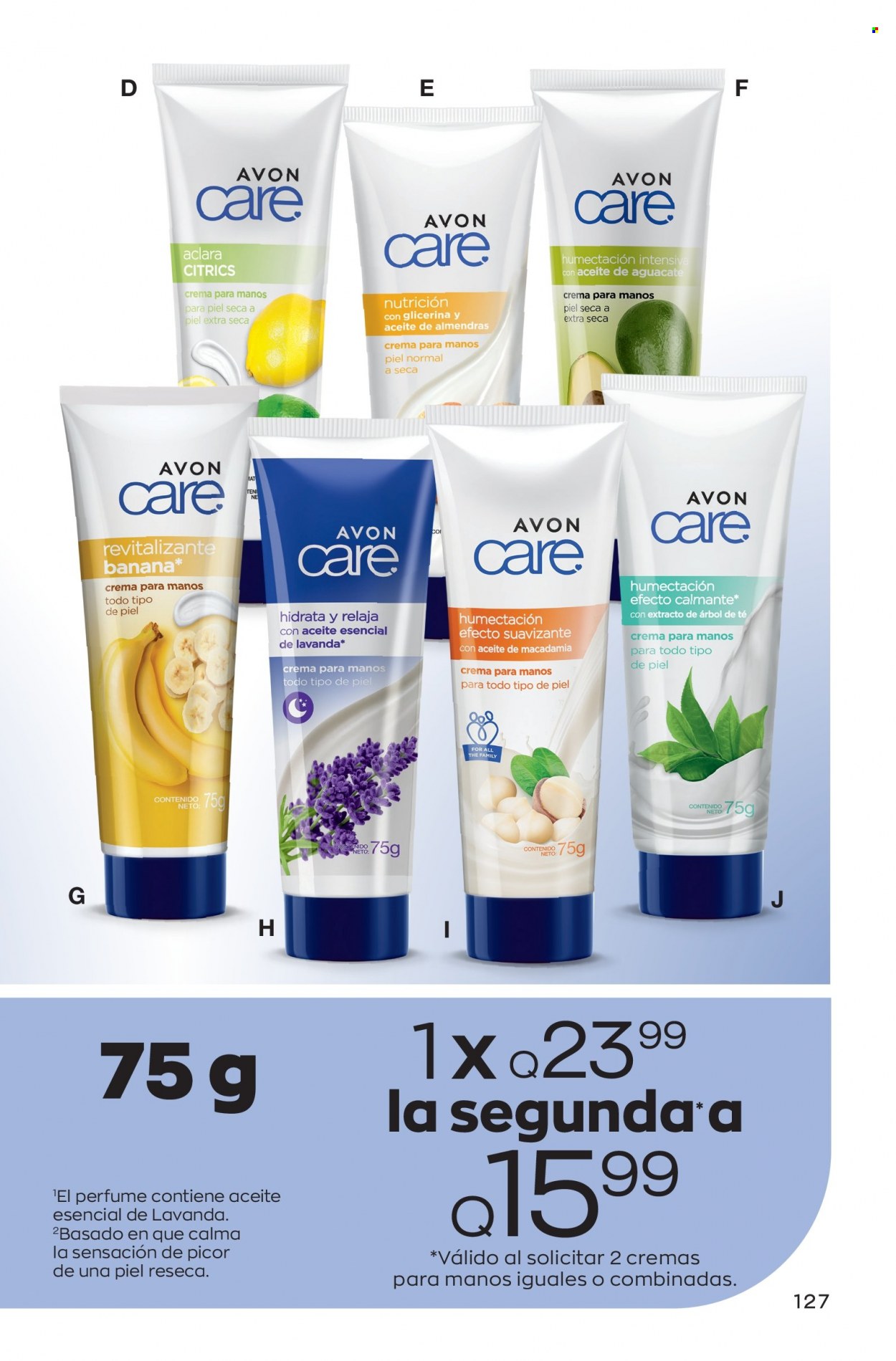 Catálogo Avon. Página 127