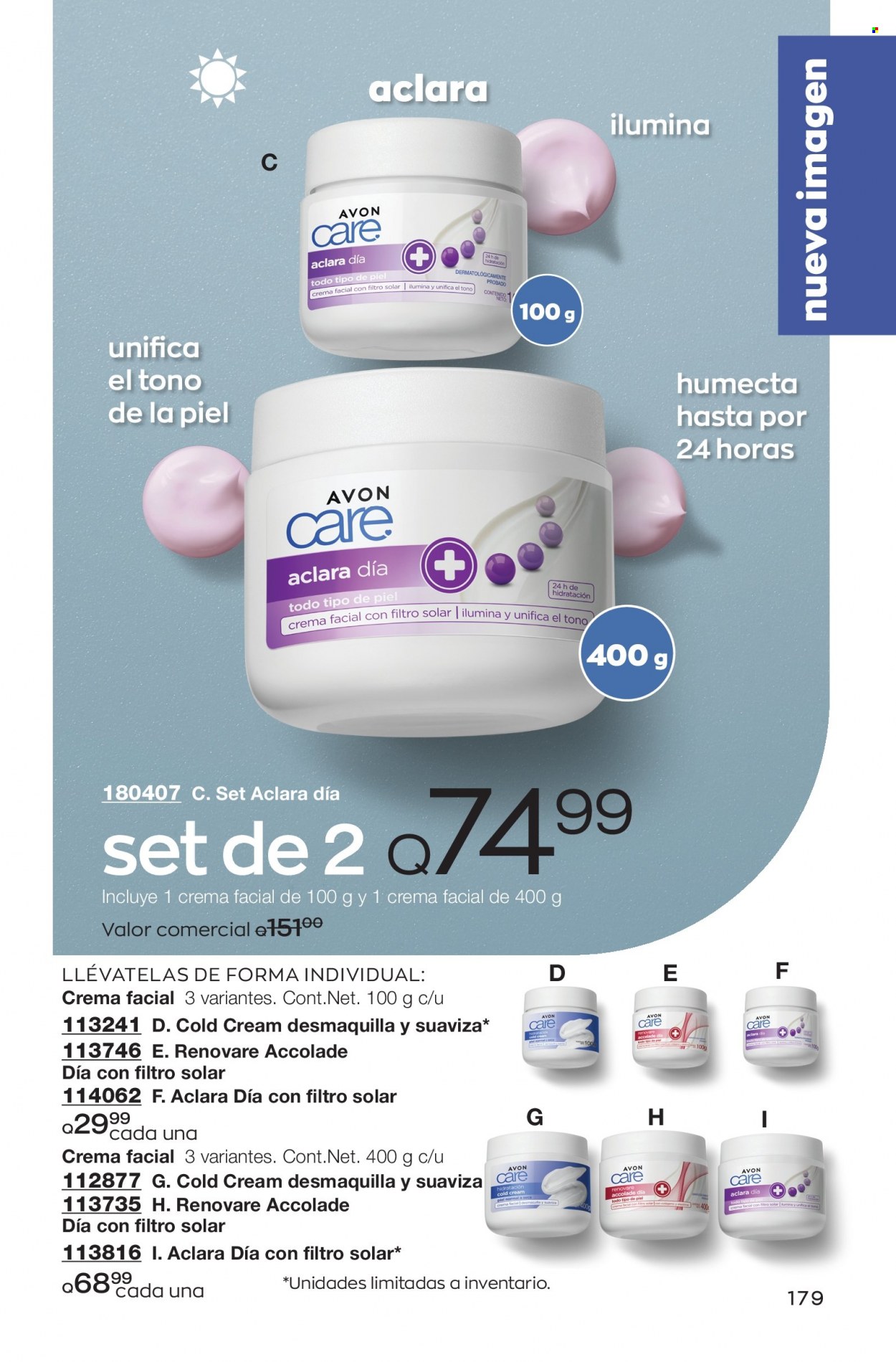 Catálogo Avon. Página 179