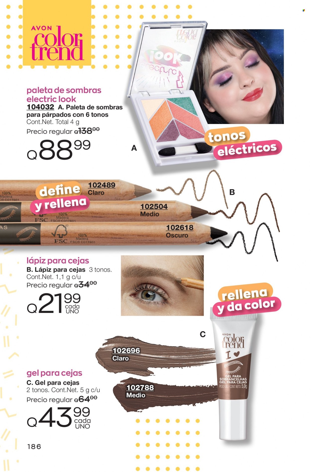 Catálogo Avon. Página 186