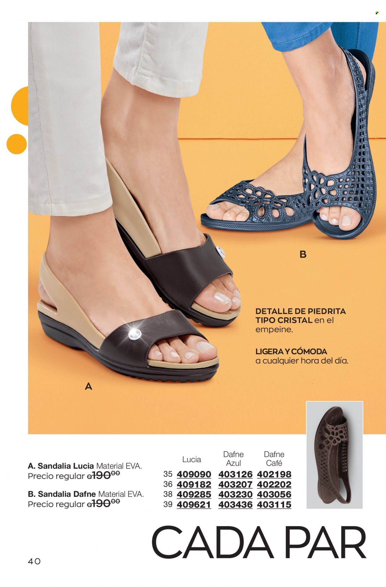 Catálogo Avon. Página 40