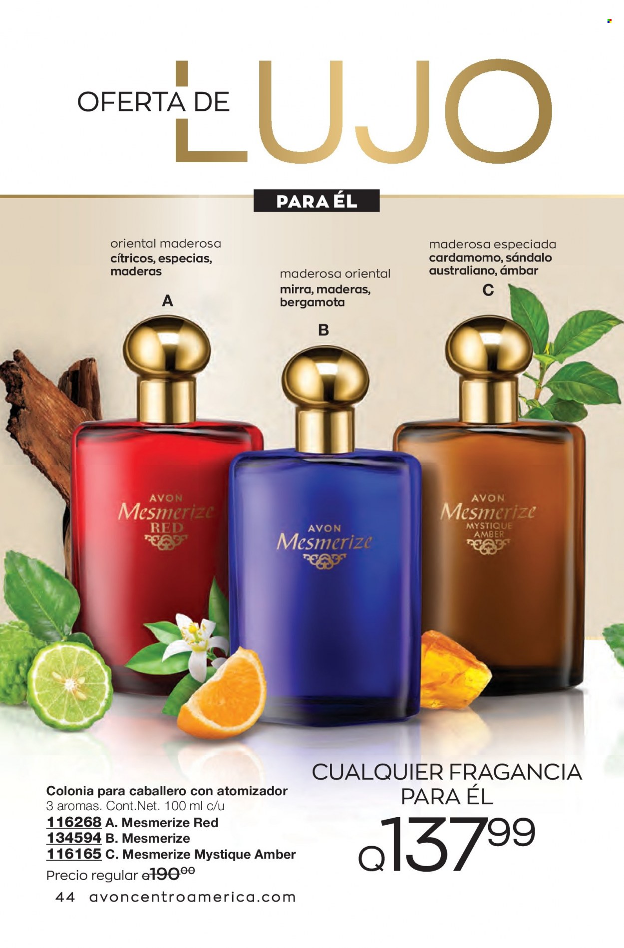 Catálogo Avon. Página 44