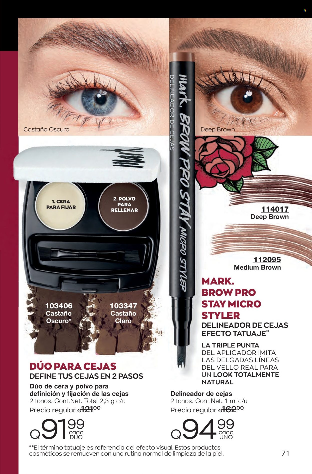 Catálogo Avon. Página 71
