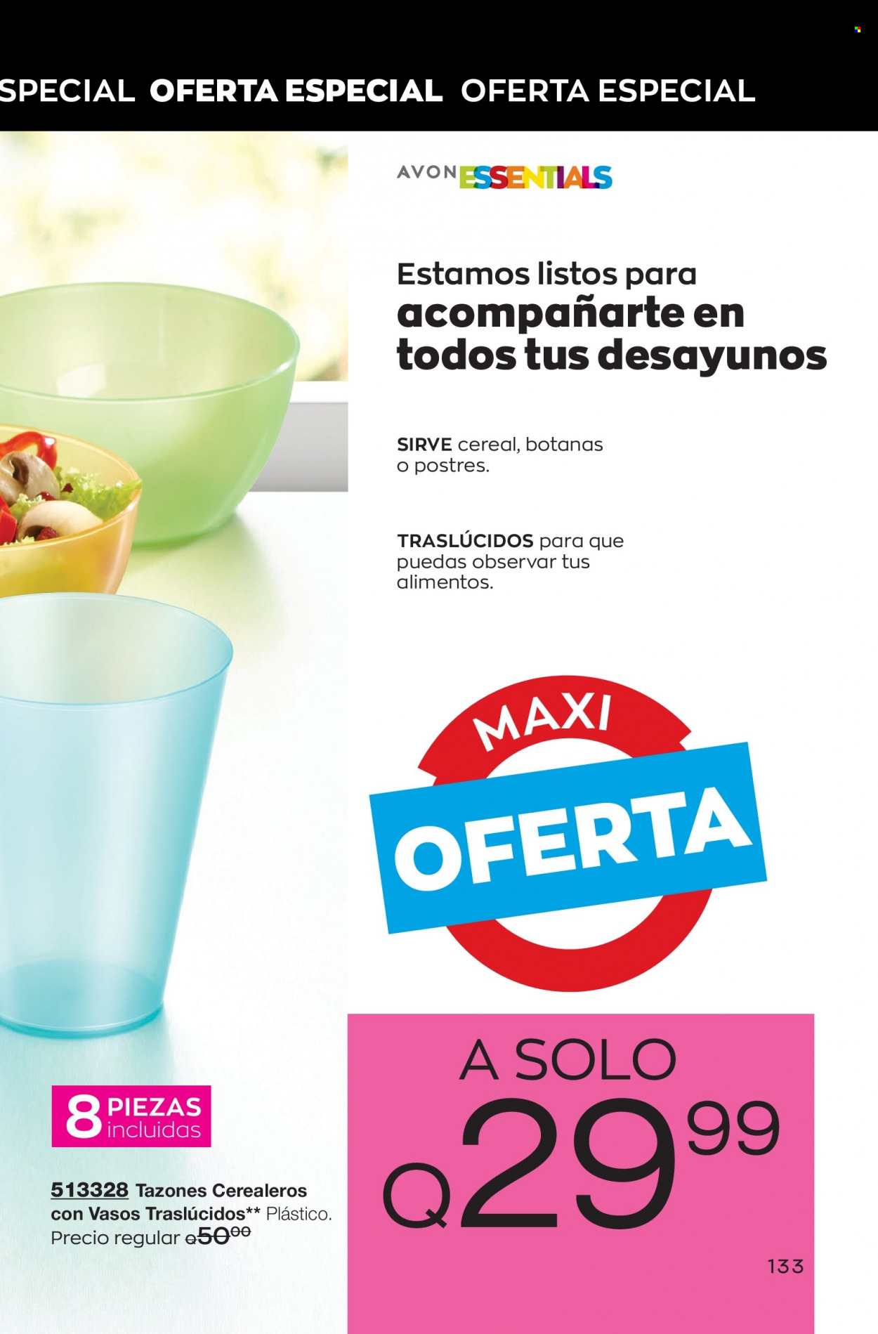 Catálogo Avon. Página 133