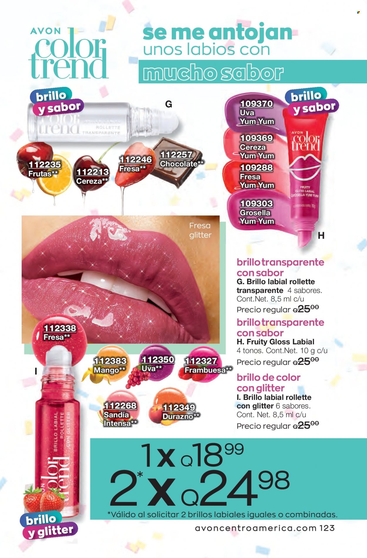 Catálogo Avon. Página 123
