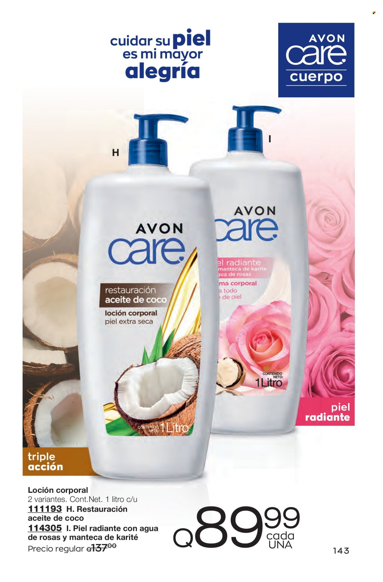 Catálogo Avon. Página 143