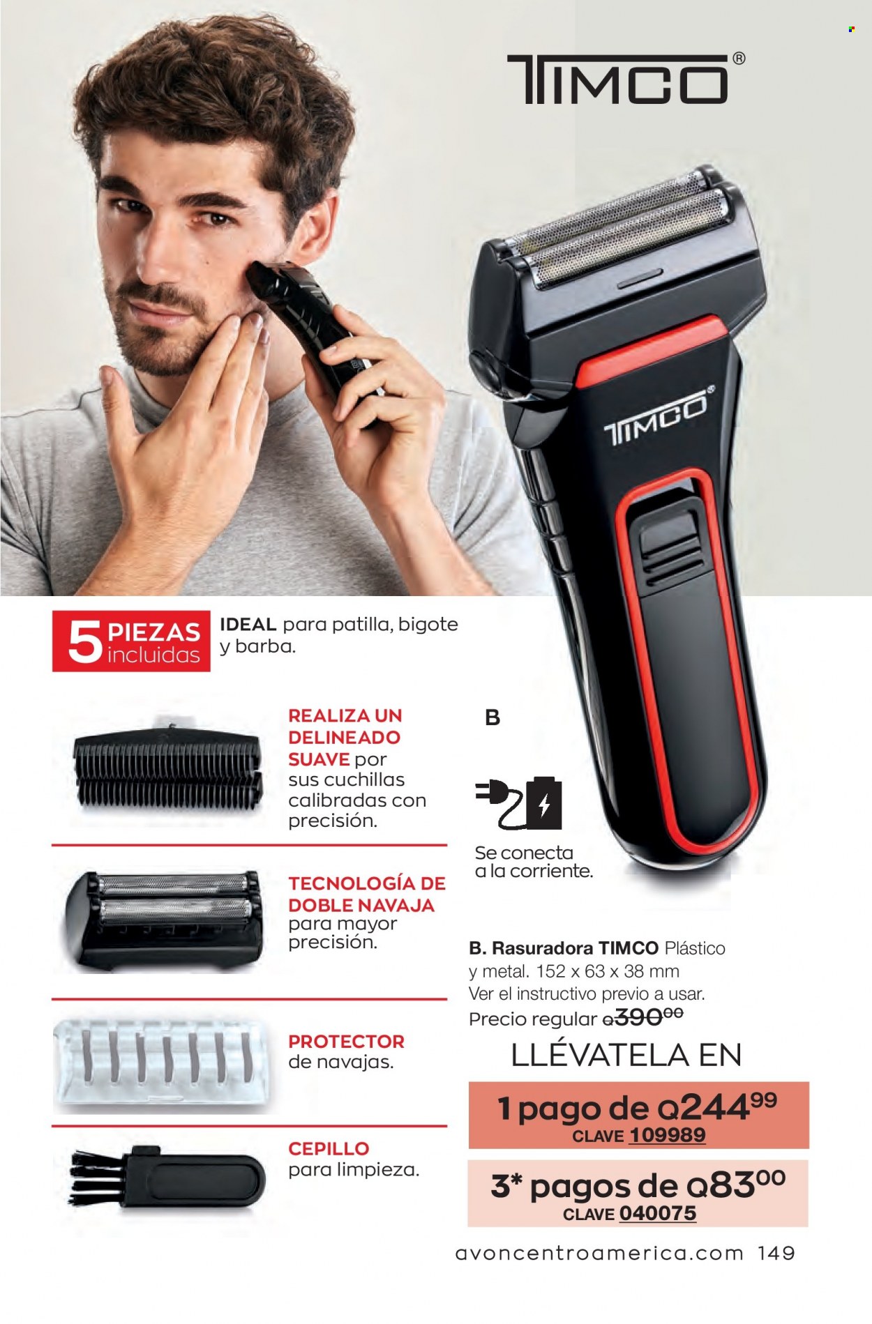 Catálogo Avon. Página 149