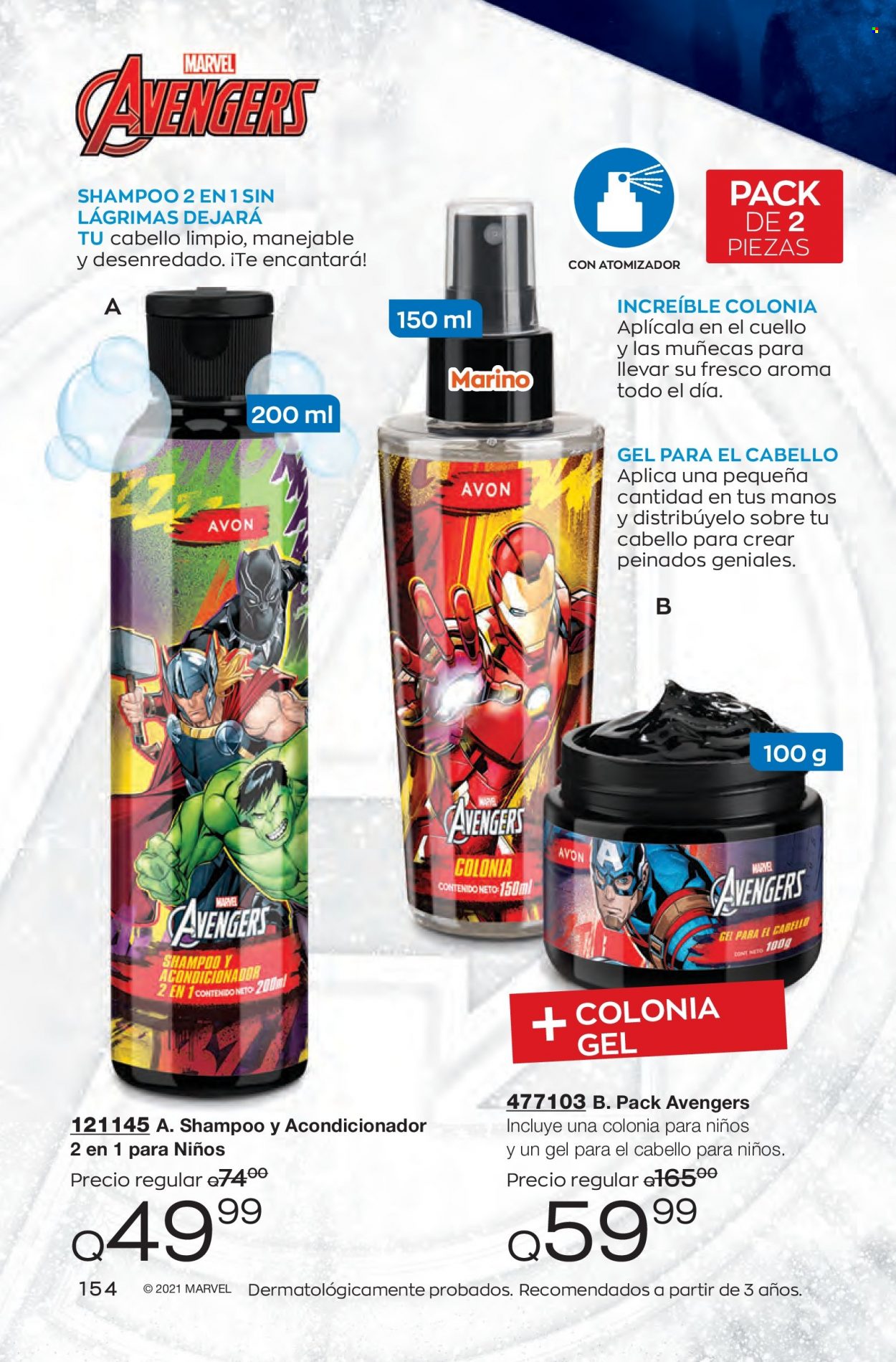 Catálogo Avon. Página 154