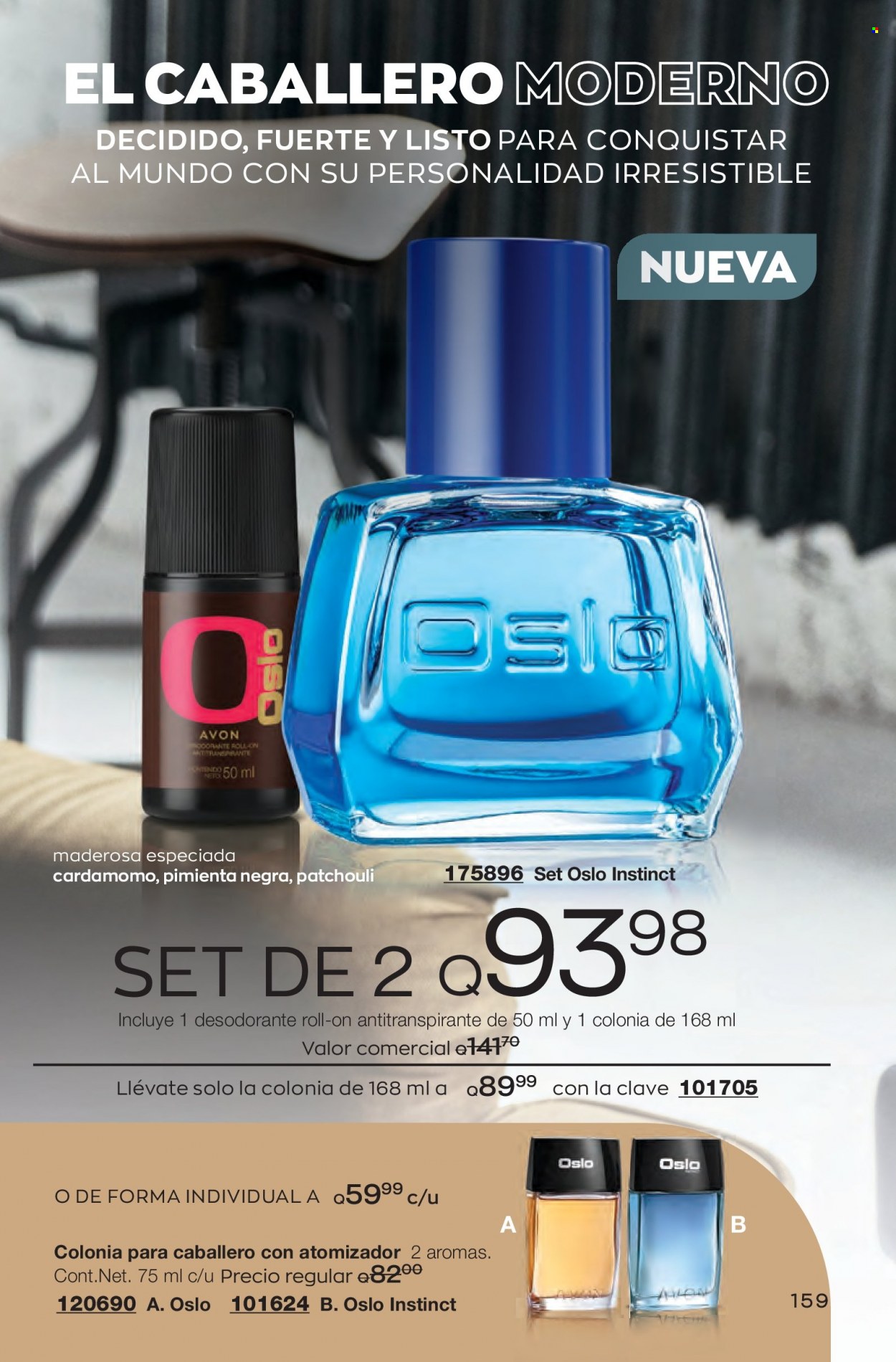 Catálogo Avon. Página 159