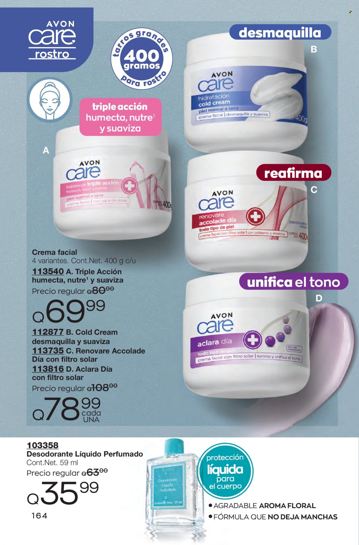 Catálogo Avon. Página 164