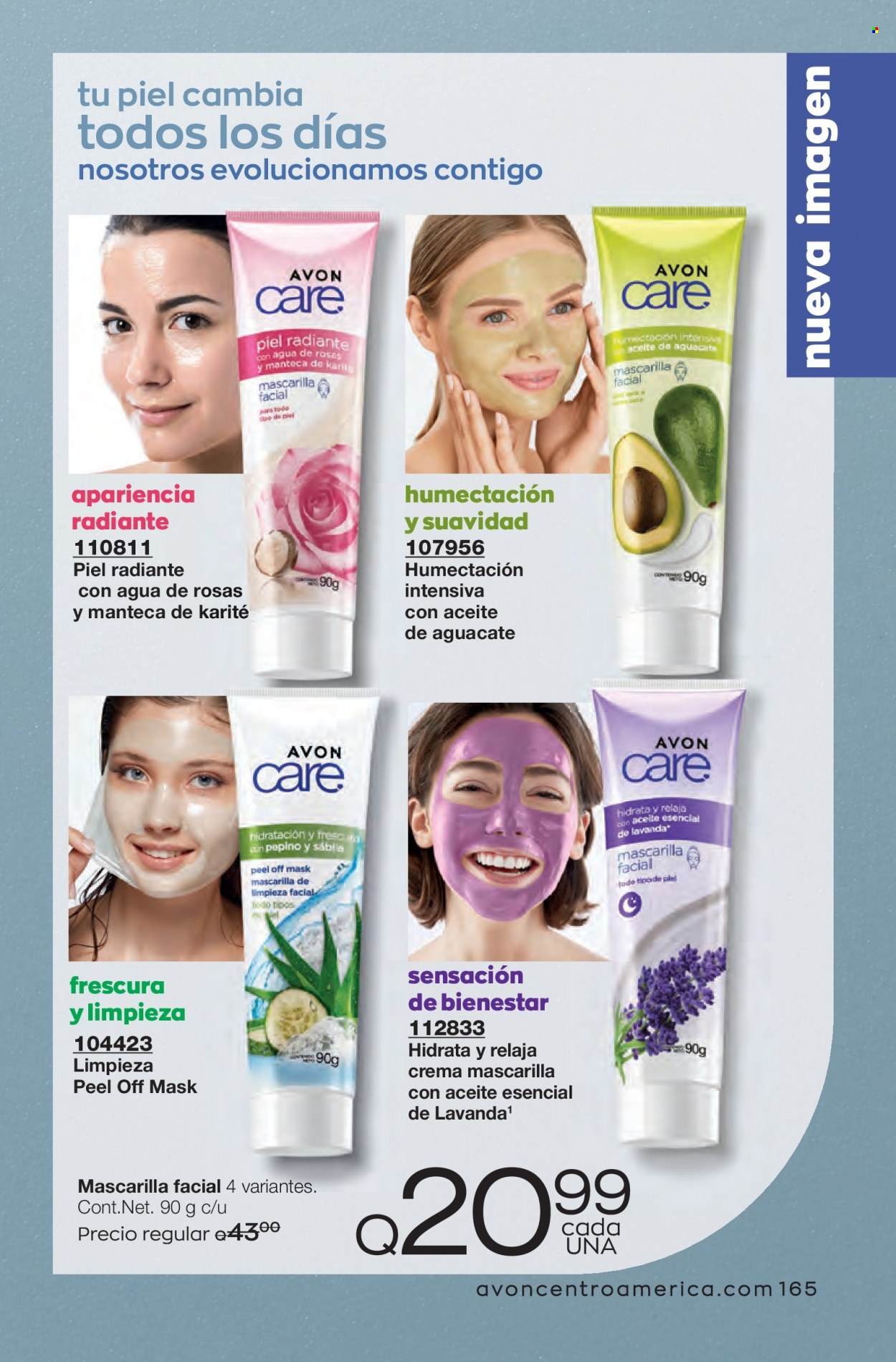 Catálogo Avon. Página 165