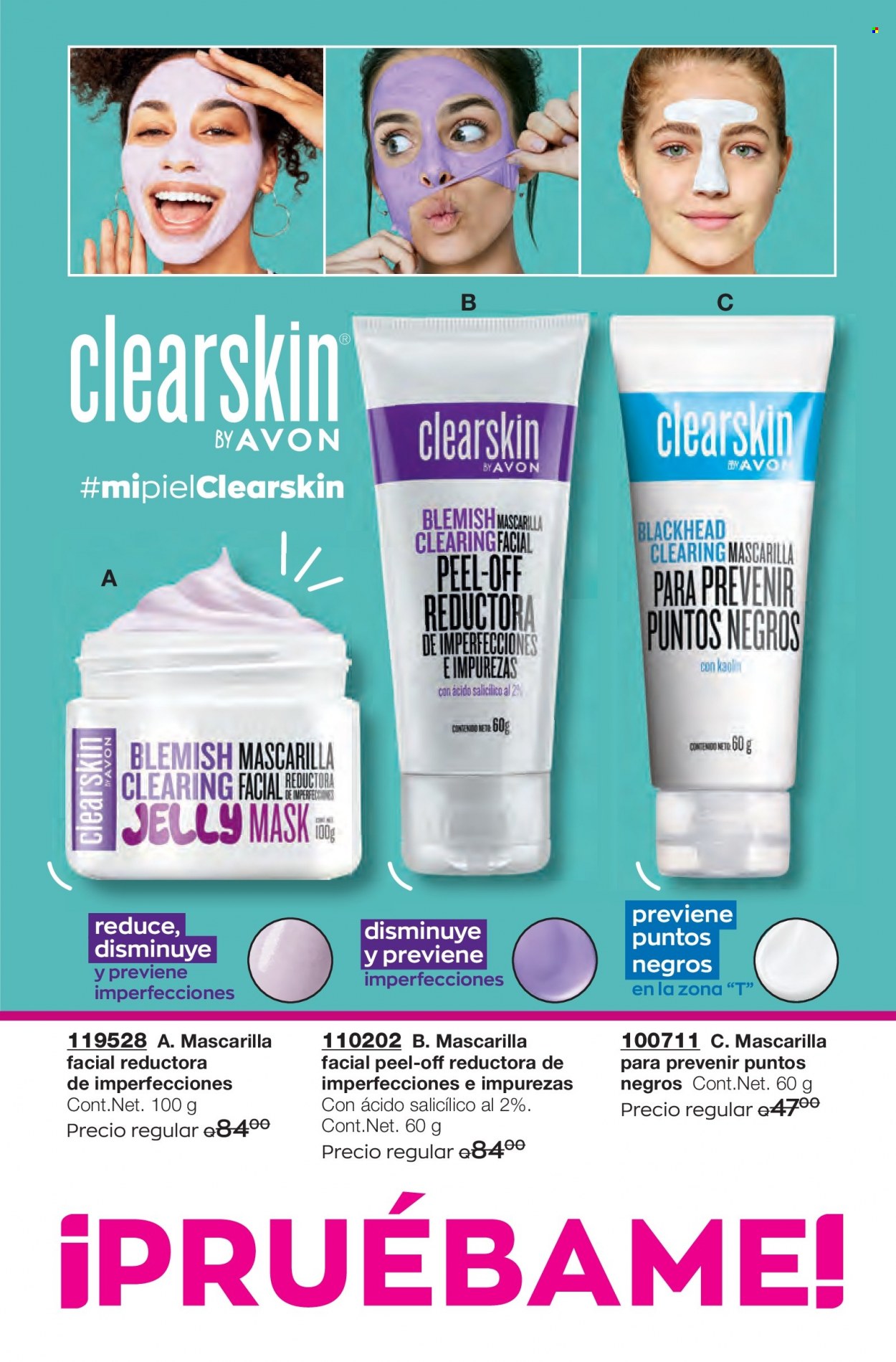 Catálogo Avon. Página 168