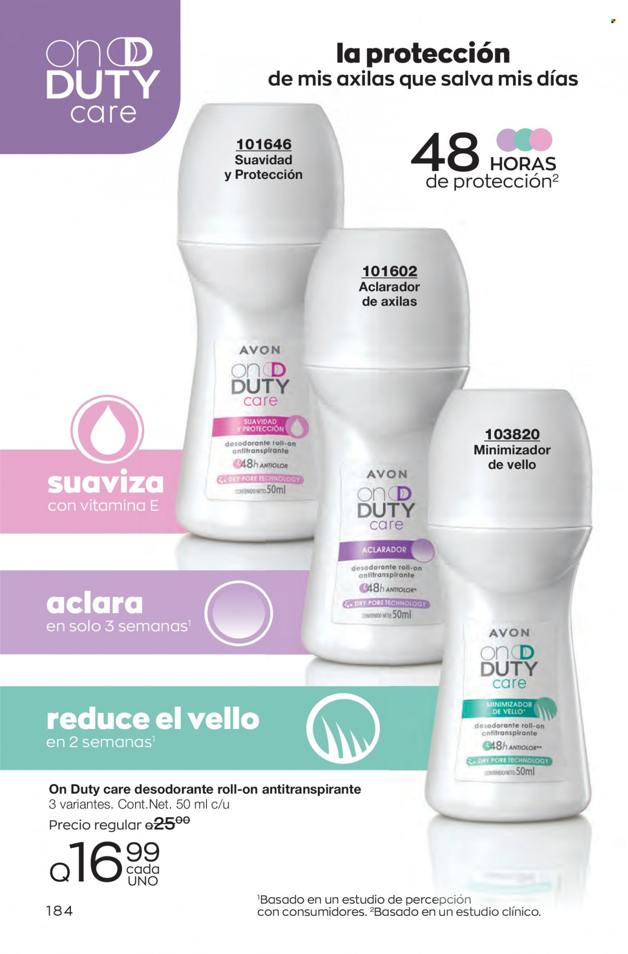Catálogo Avon. Página 184