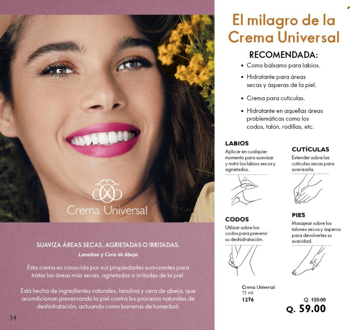 Catálogo Oriflame. Página 34