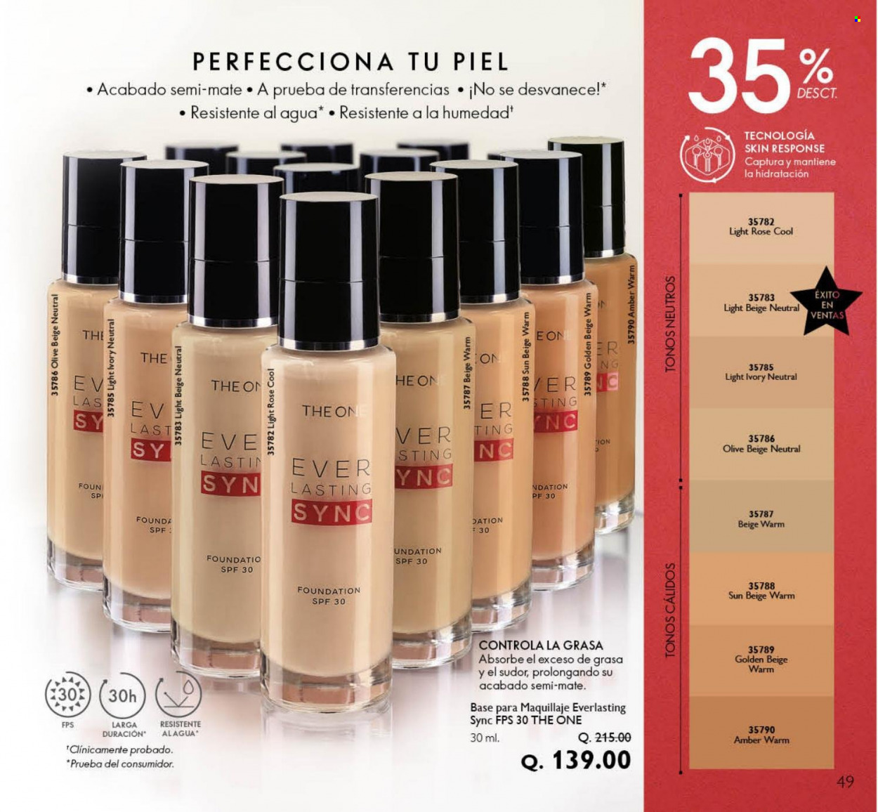 Catálogo Oriflame. Página 49
