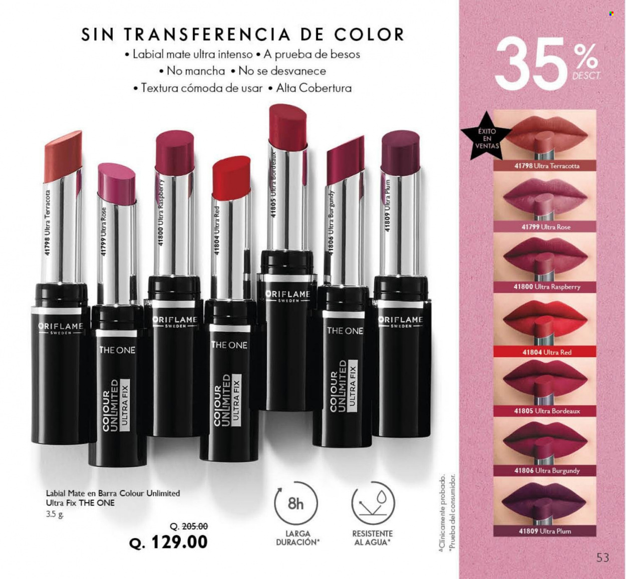 Catálogo Oriflame. Página 53