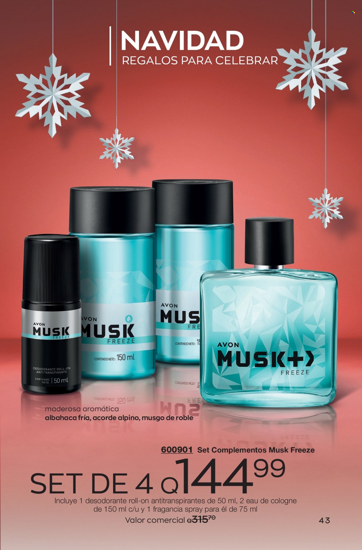 Catálogo Avon. Página 43
