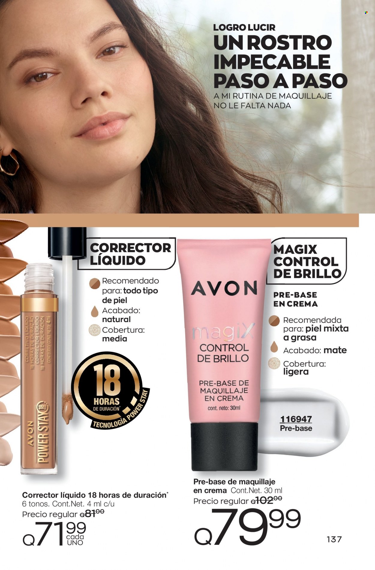 Catálogo Avon. Página 137