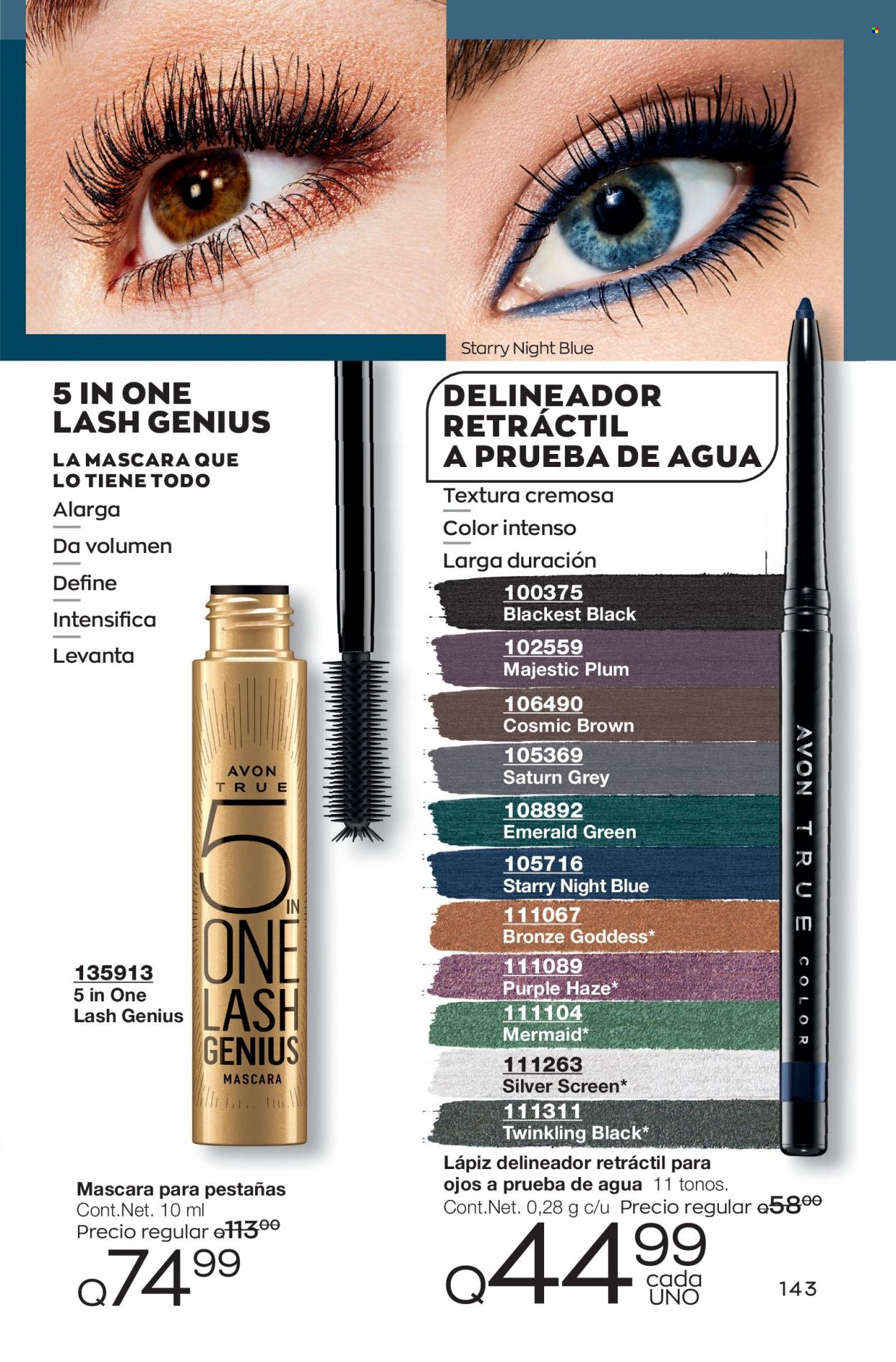 Catálogo Avon. Página 143