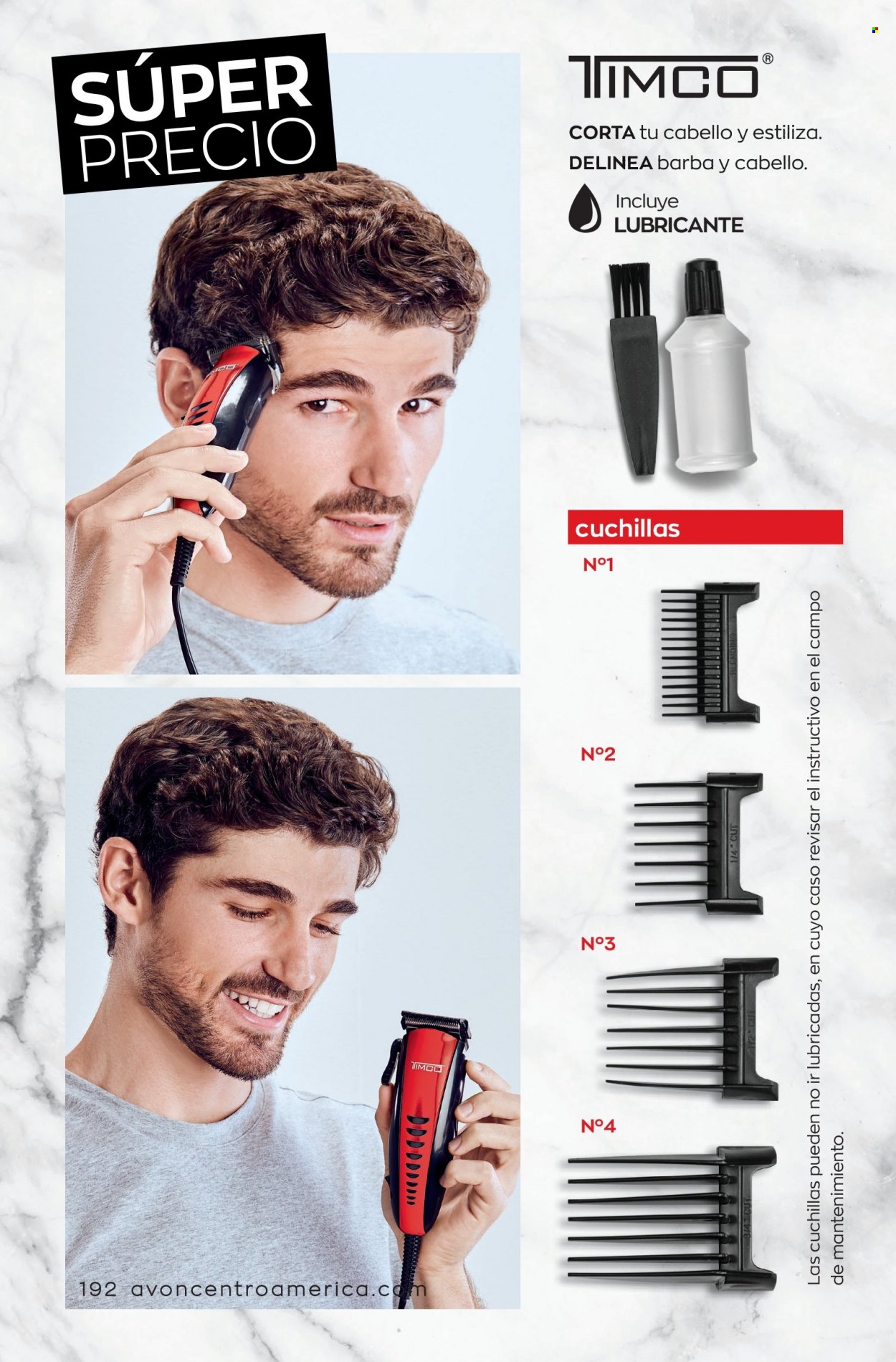 Catálogo Avon. Página 192