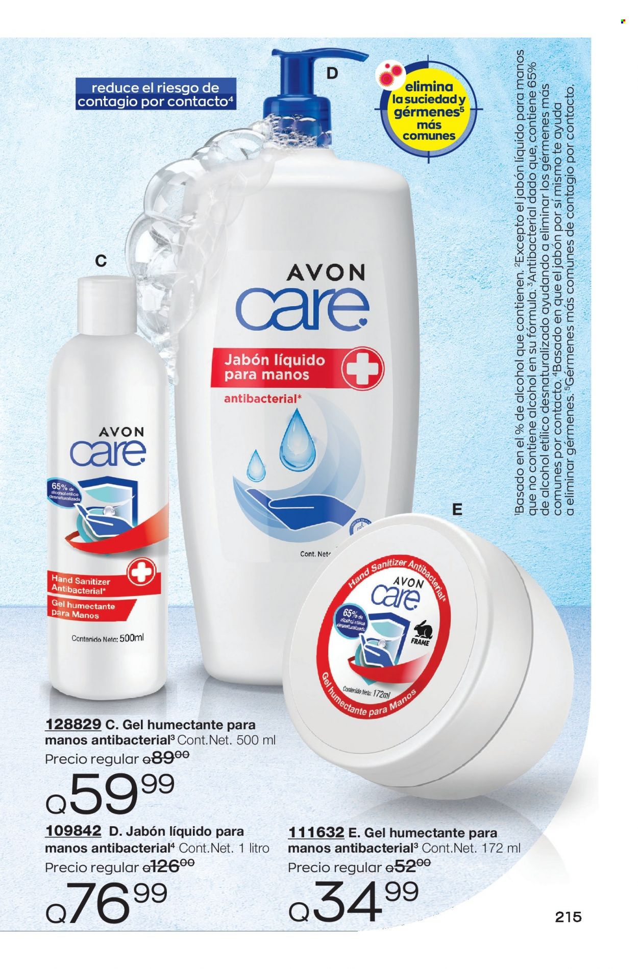 Catálogo Avon. Página 215