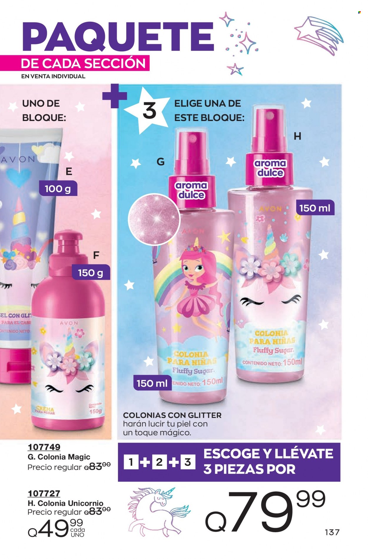 Catálogo Avon. Página 137