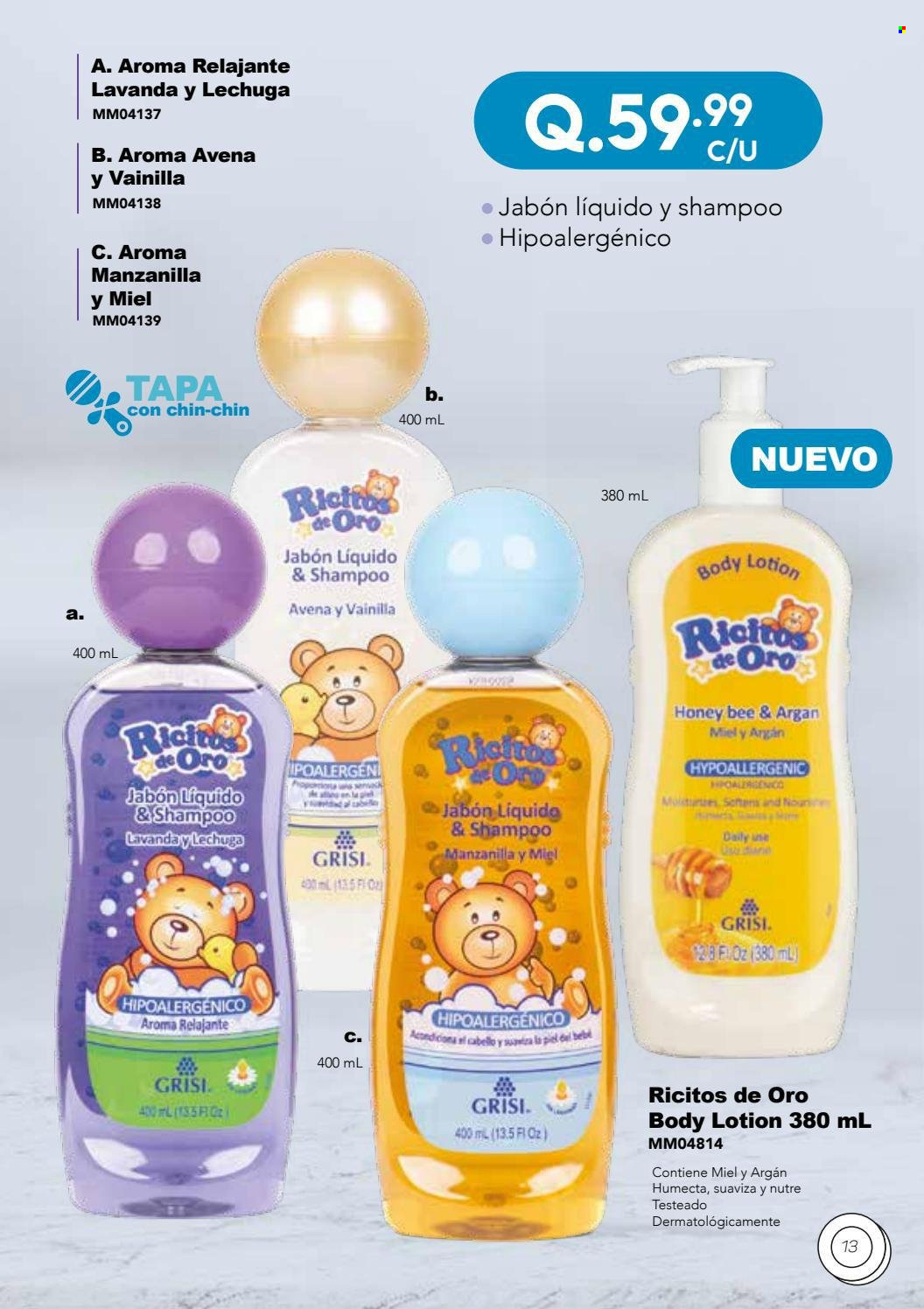 Catálogo Multimodas. Página 13
