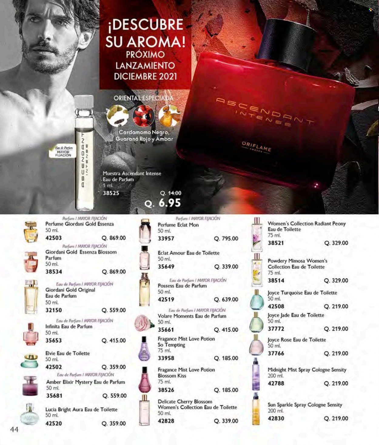 Catálogo Oriflame. Página 44