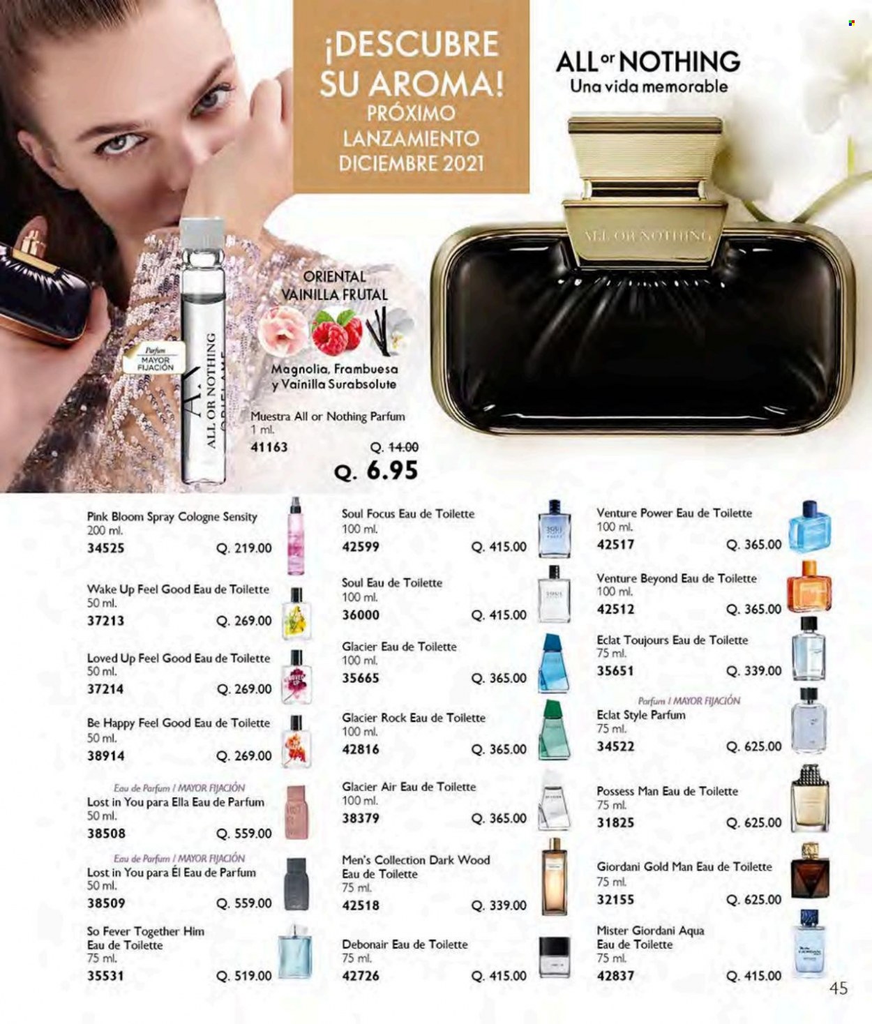Catálogo Oriflame. Página 45