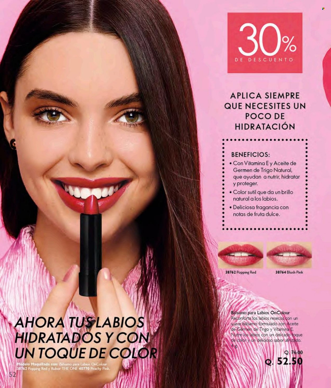 Catálogo Oriflame. Página 52