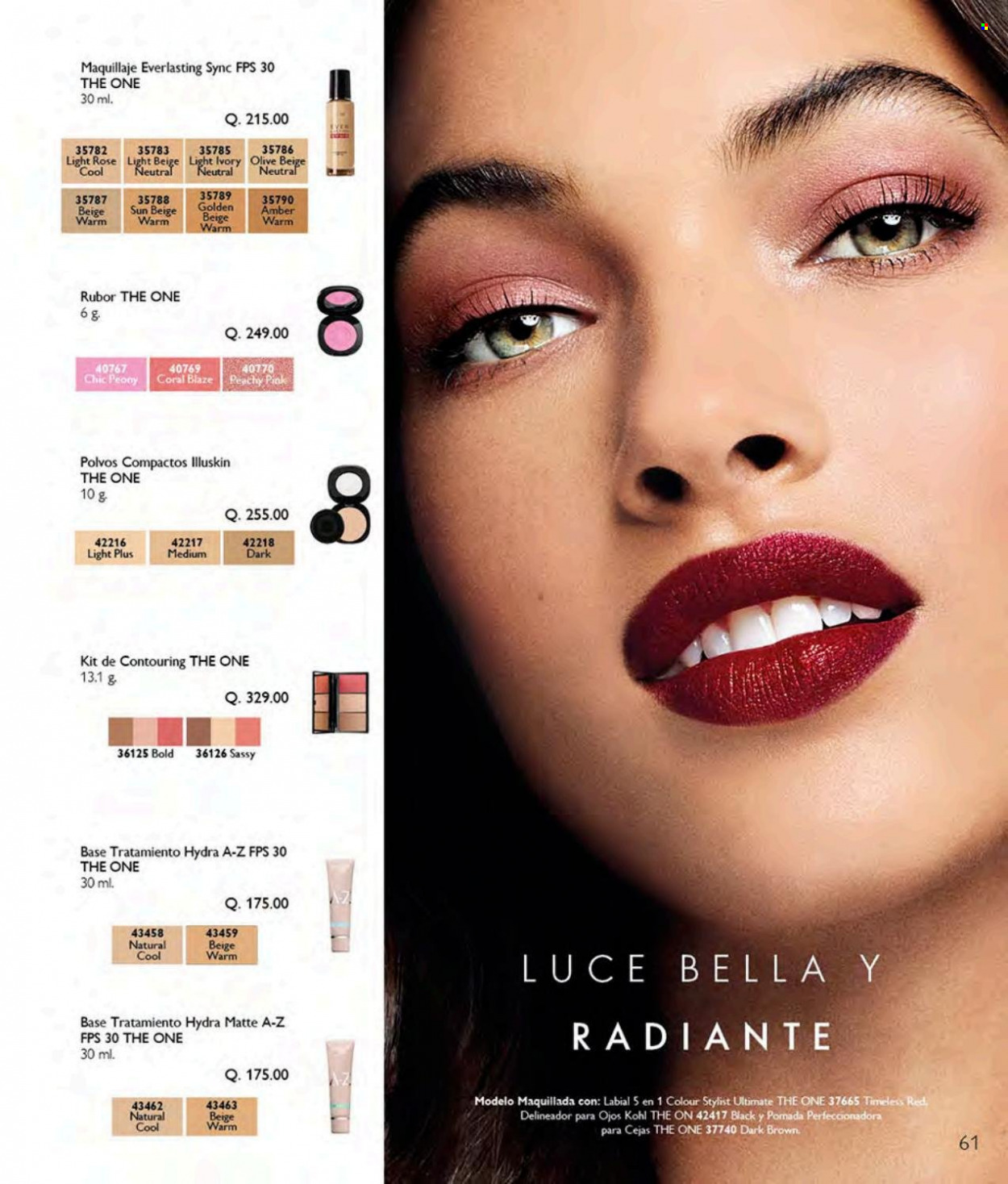 Catálogo Oriflame. Página 61
