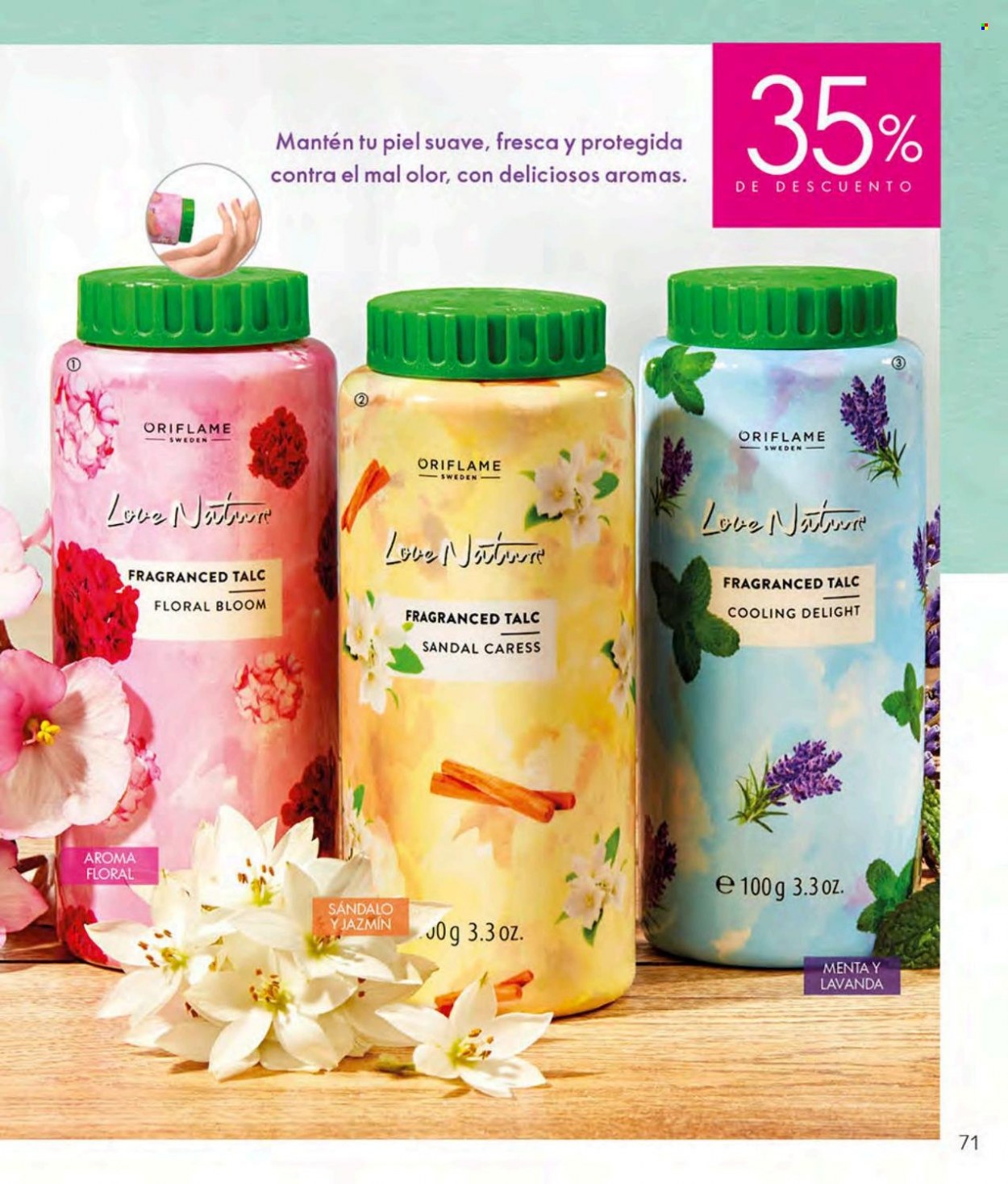 Catálogo Oriflame. Página 71