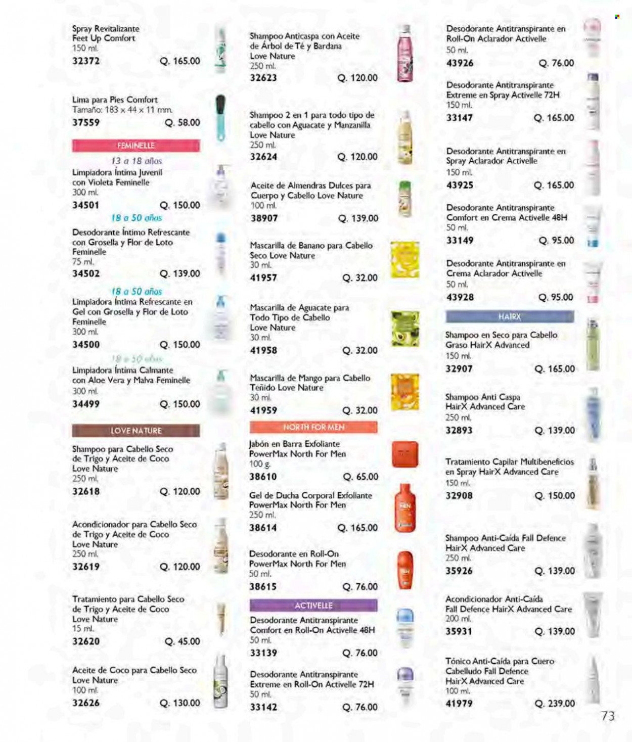 Catálogo Oriflame. Página 73