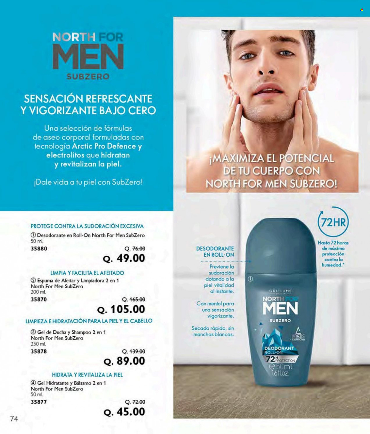 Catálogo Oriflame. Página 74