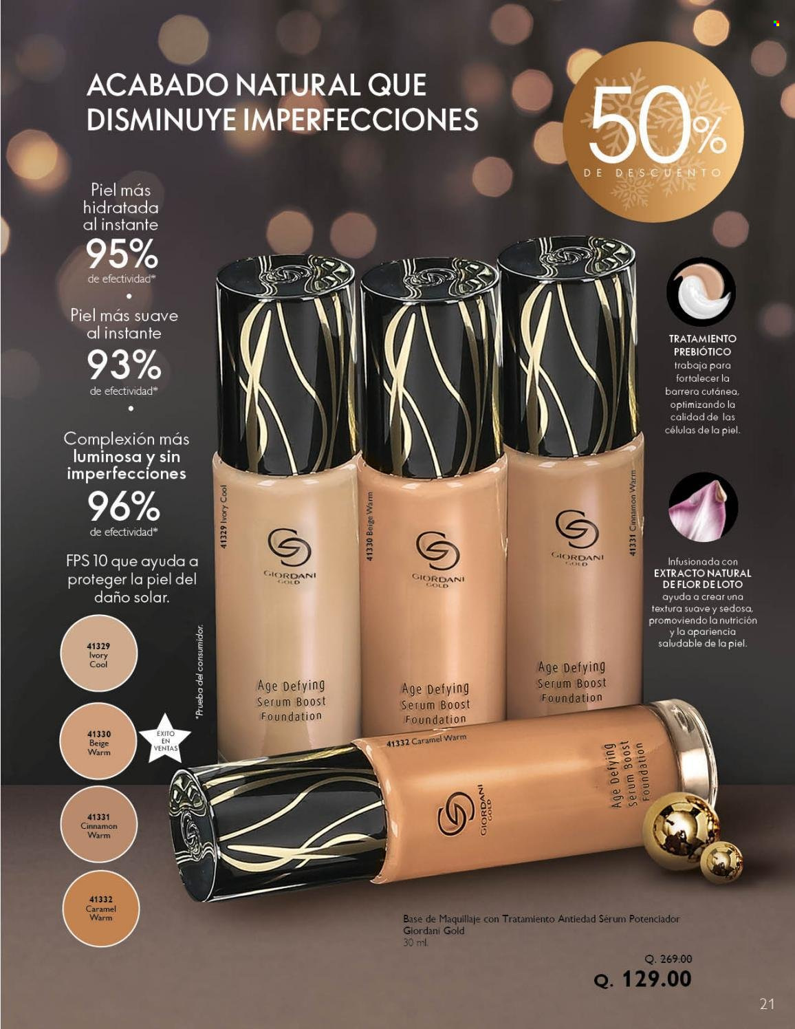 Catálogo Oriflame. Página 21