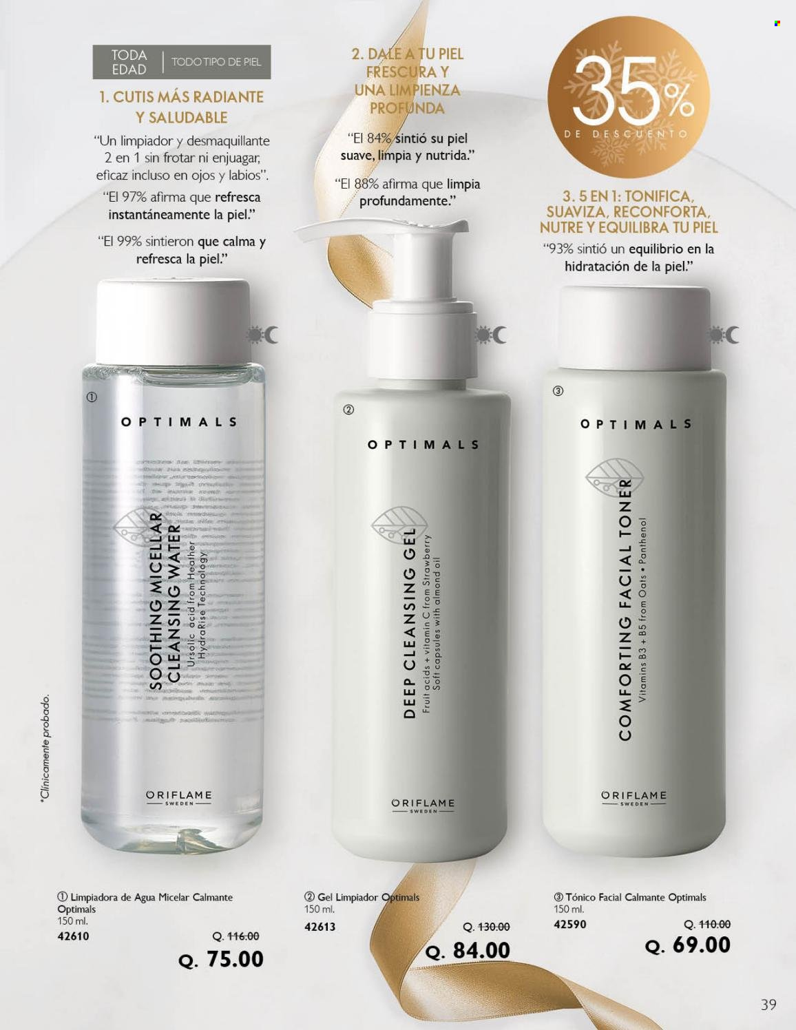 Catálogo Oriflame. Página 39