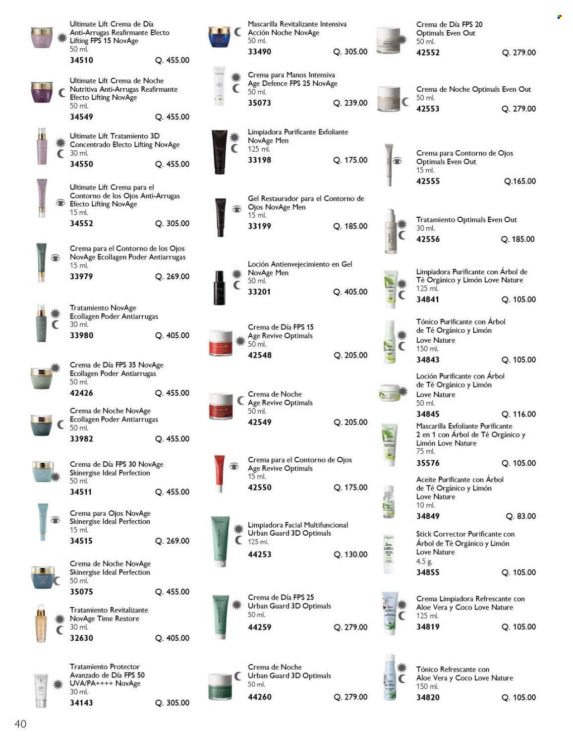 Catálogo Oriflame. Página 40