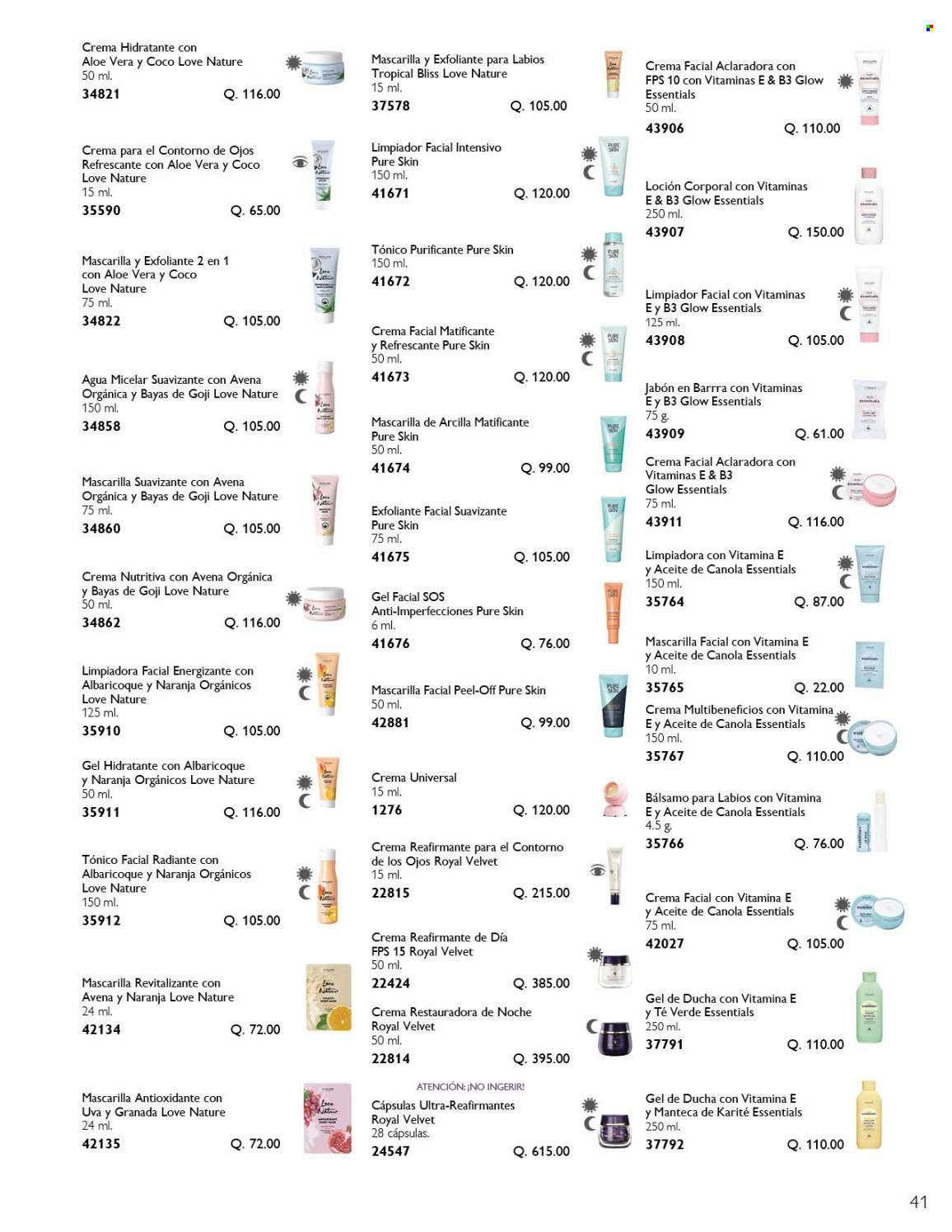 Catálogo Oriflame. Página 41