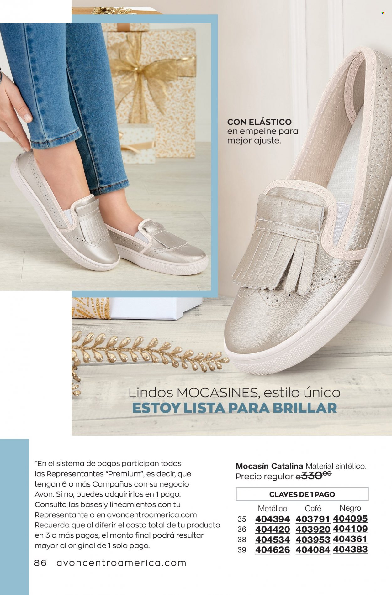 Catálogo Avon. Página 86