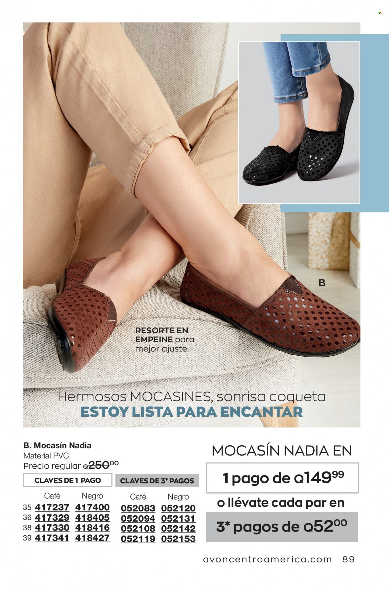 Catálogo Avon. Página 89