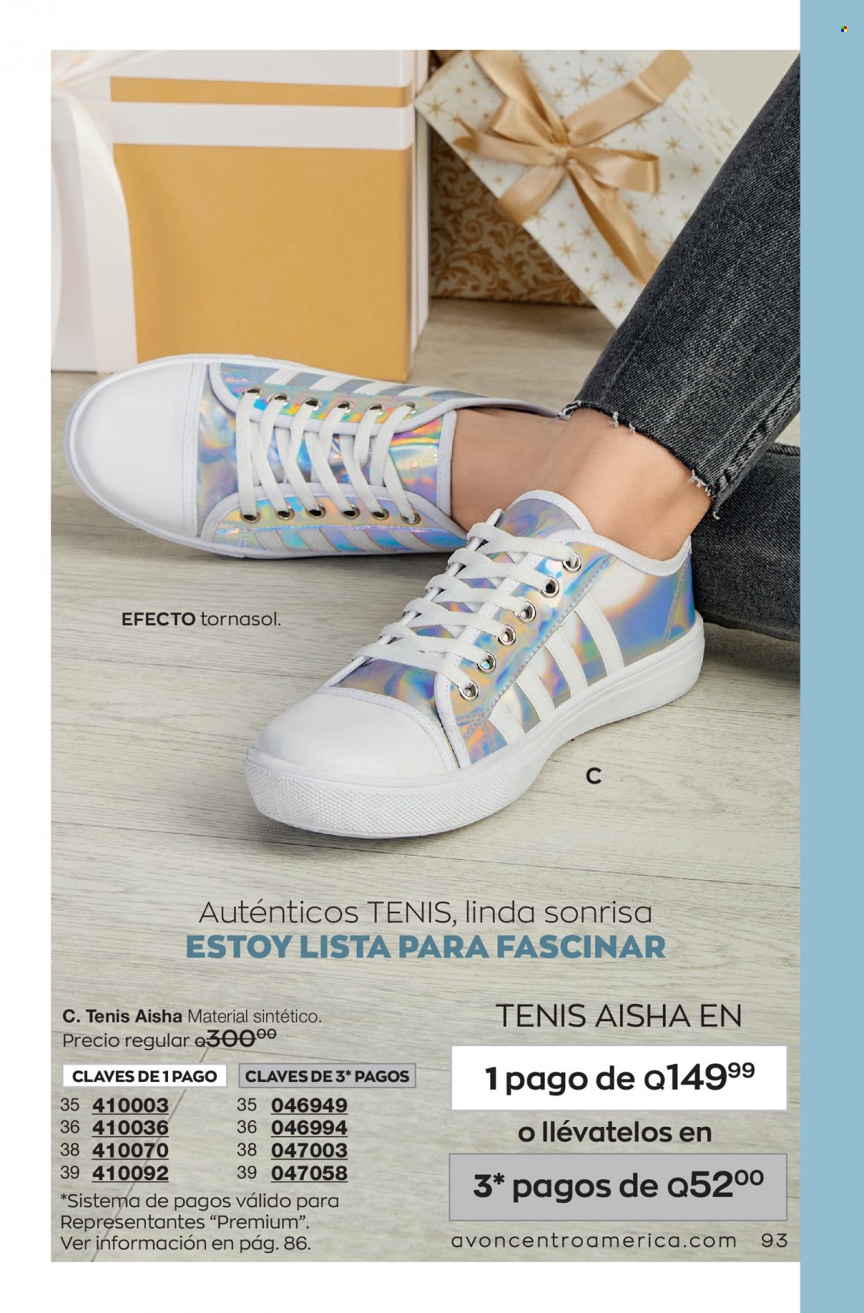 Catálogo Avon. Página 93