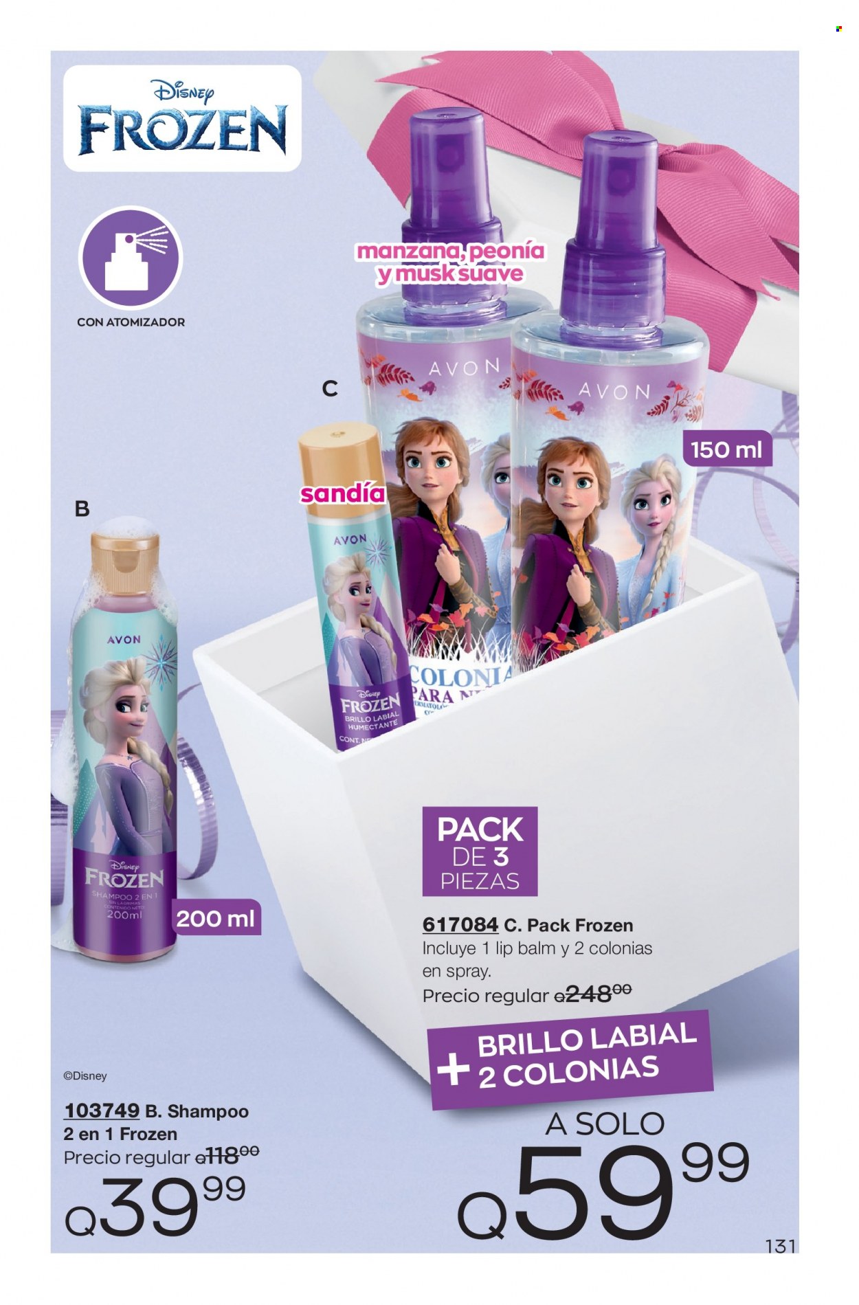 Catálogo Avon. Página 131