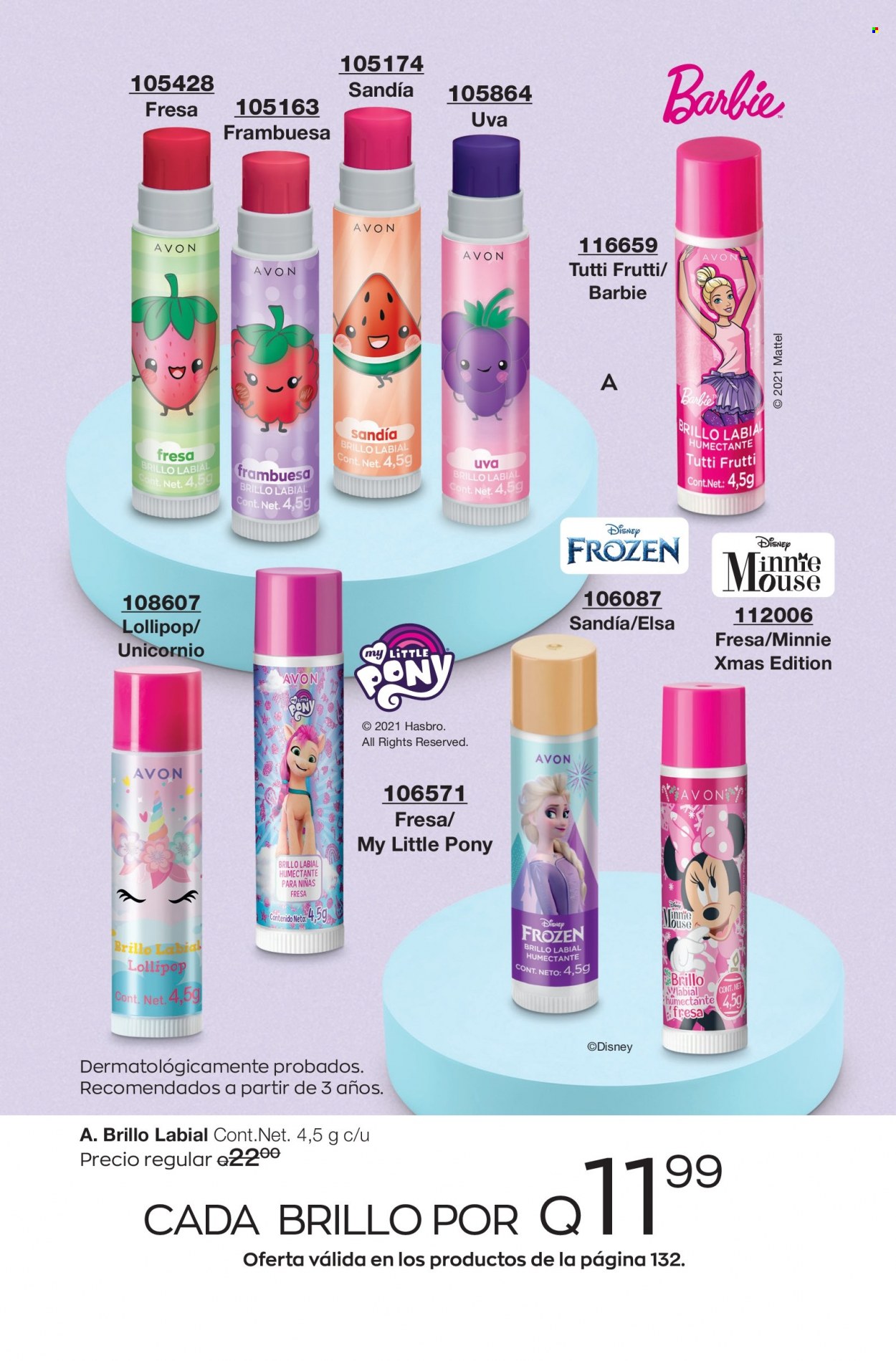 Catálogo Avon. Página 132
