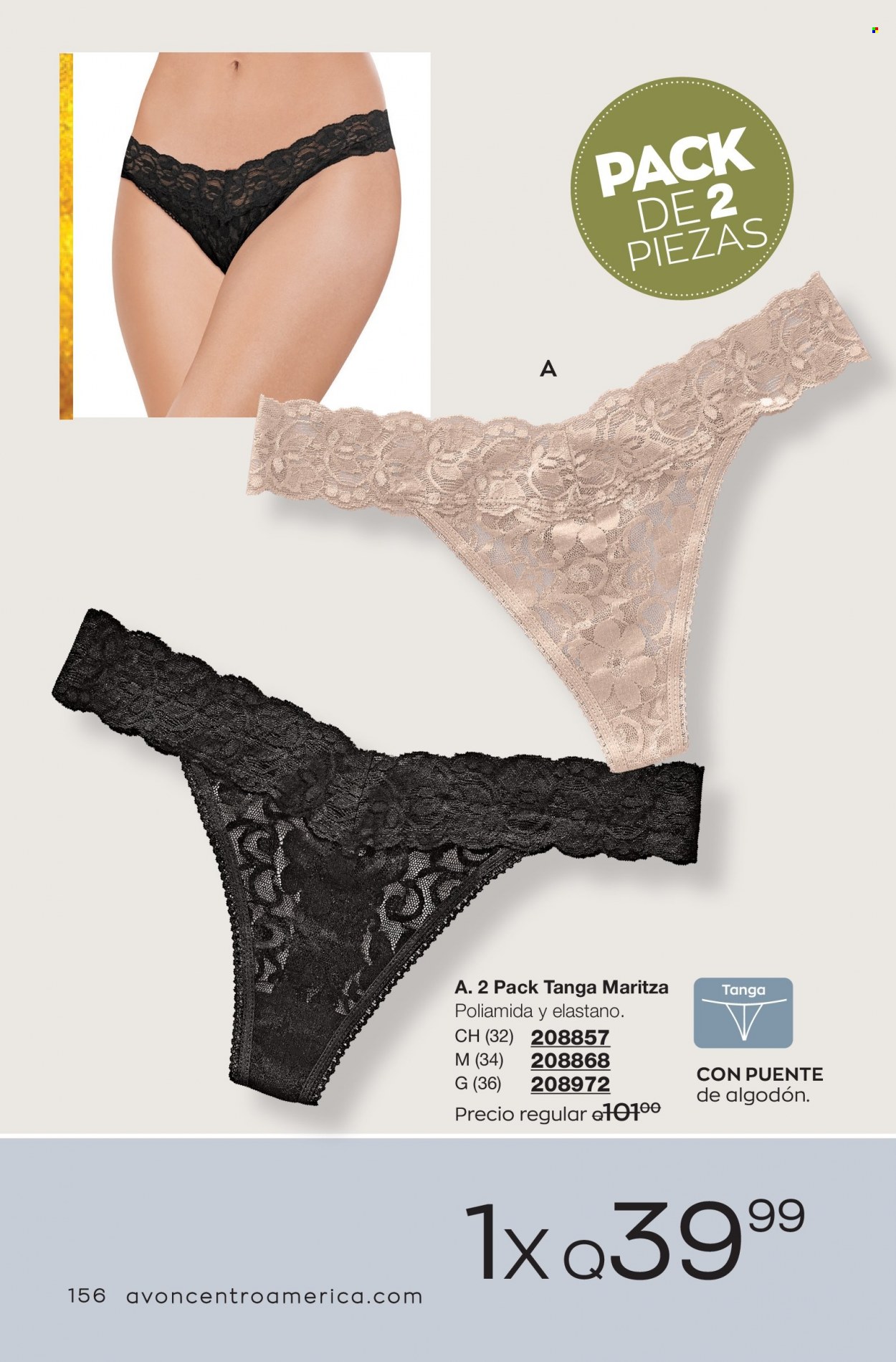 Catálogo Avon. Página 156