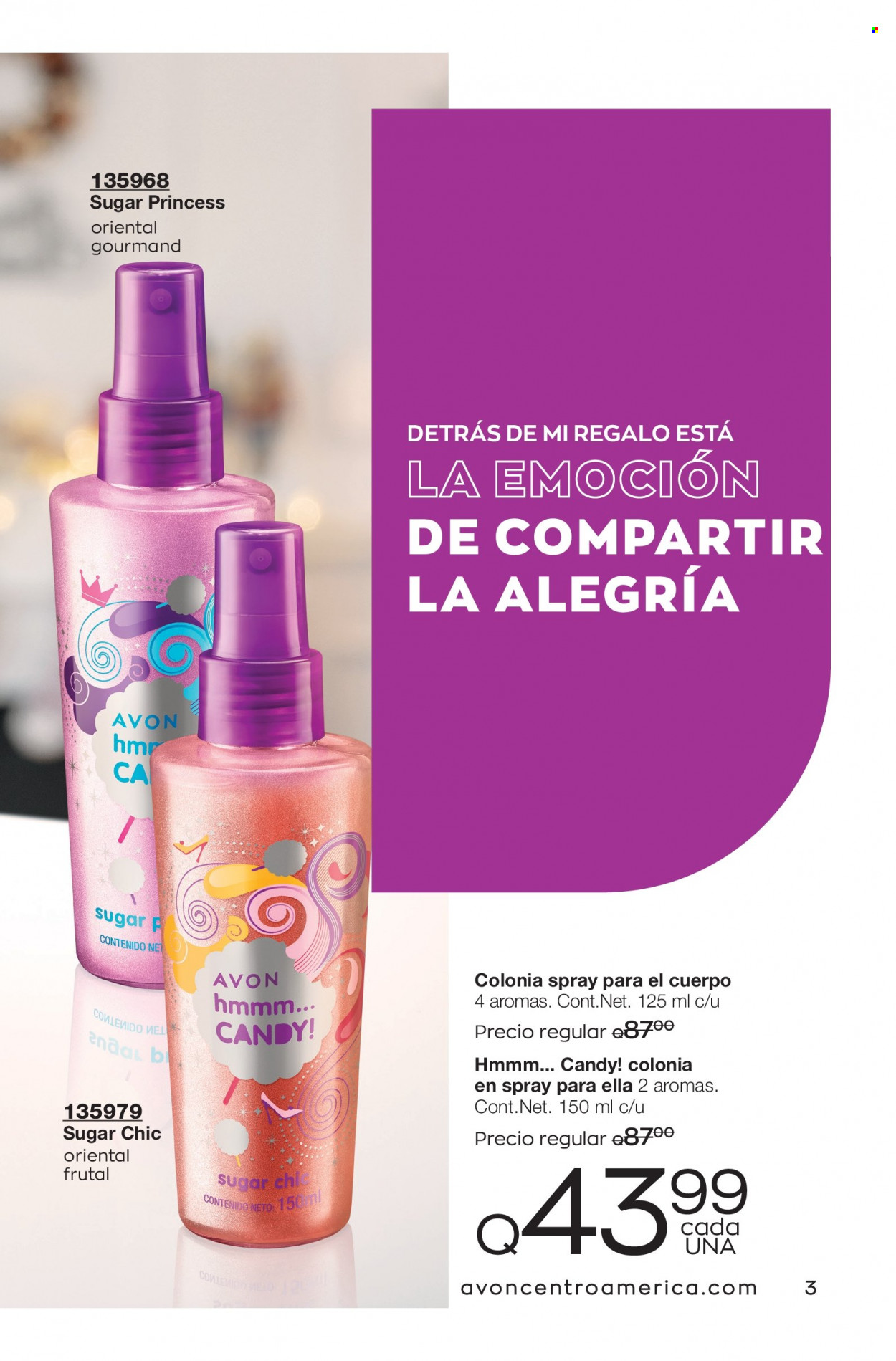 Catálogo Avon. Página 3
