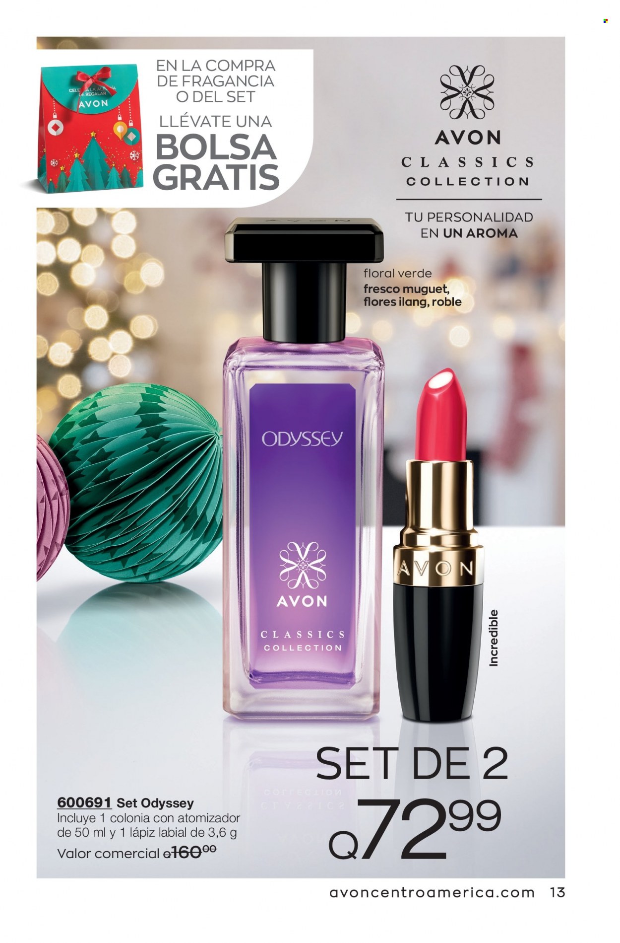 Catálogo Avon. Página 13