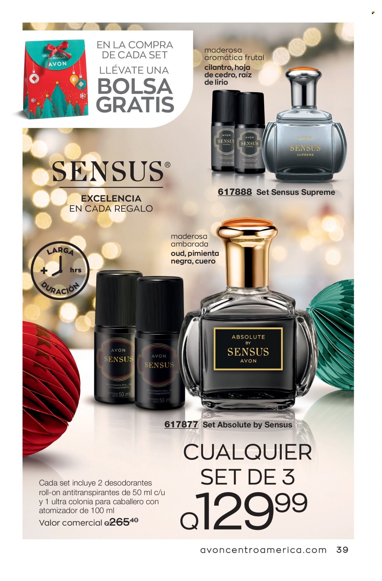 Catálogo Avon. Página 39